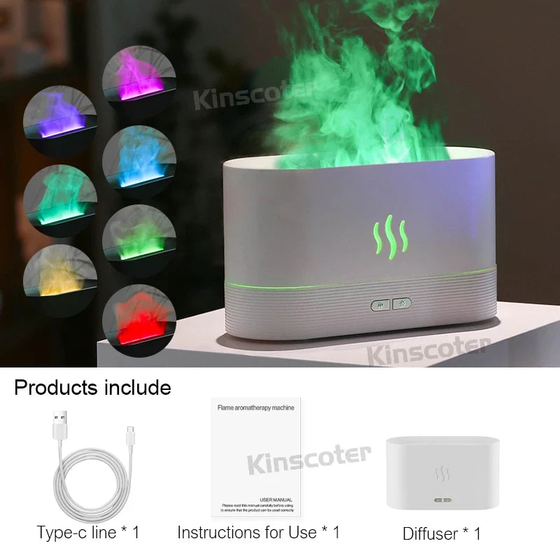 KINSCOTER Flame Aroma Diffuser