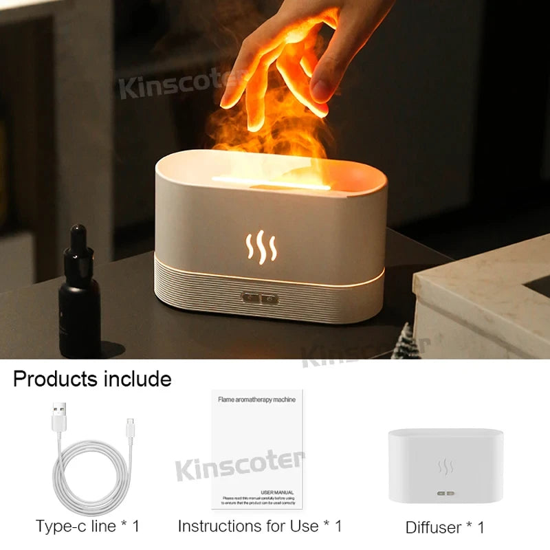 KINSCOTER Flame Aroma Diffuser