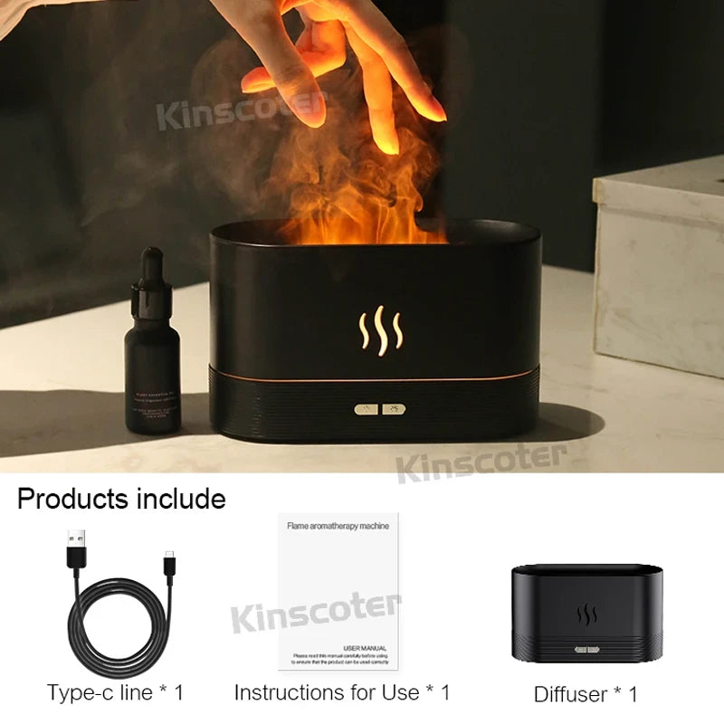 KINSCOTER Flame Aroma Diffuser
