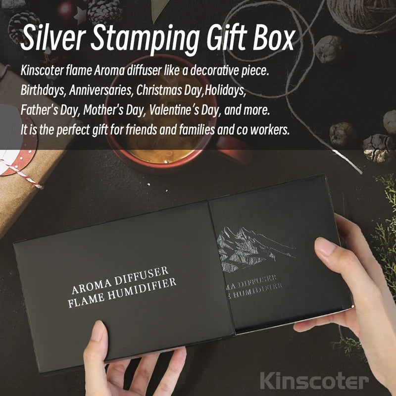 KINSCOTER Flame Aroma Diffuser