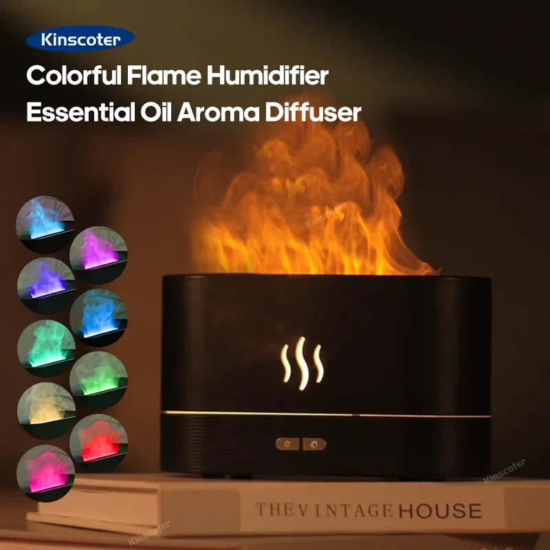 KINSCOTER Flame Aroma Diffuser