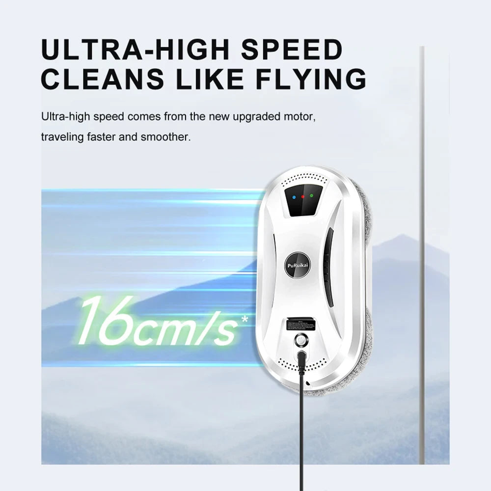 AI Window Cleaning Robot